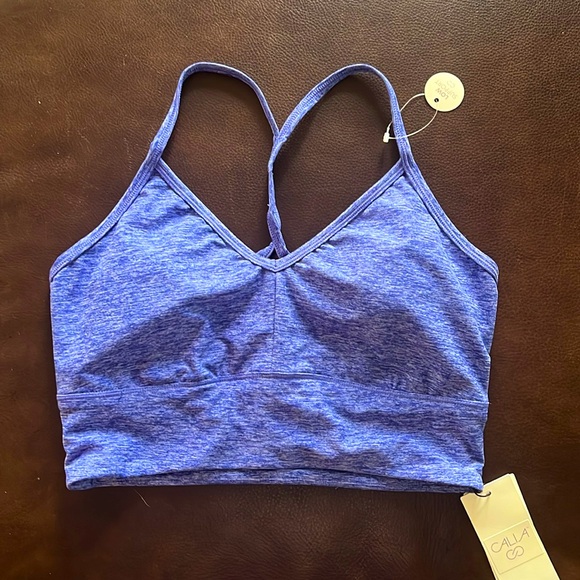 Calia Sports Bra Size Small blue Heather - Picture 1 of 6